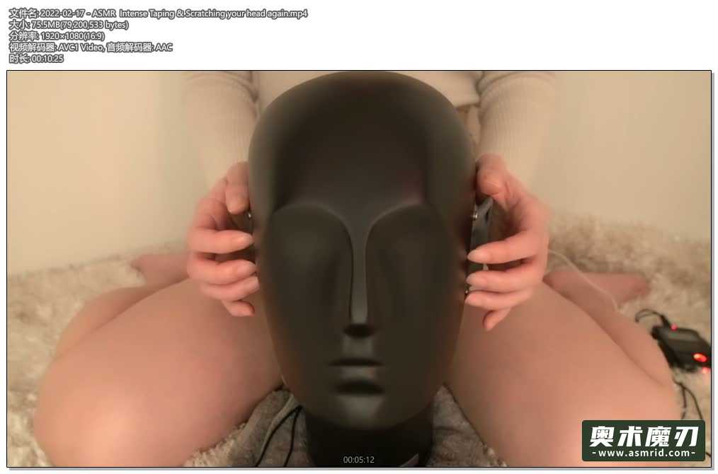  摩擦轻敲人头麦的声音 | うーちゃんASMR598,作者:奥术魔刃精选,帖子ID:645
