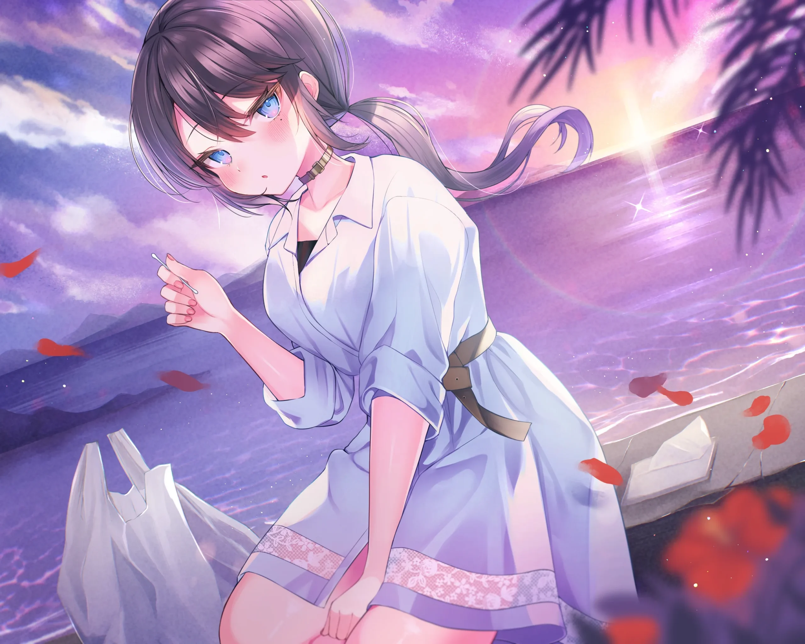 RJ01067811 【繁体中文版】海姉妹・次女 ～普段はクールなお姉さんと波音や汽笛を聴きながらのんびりASMR～【CV.藤田茜】 (图3)