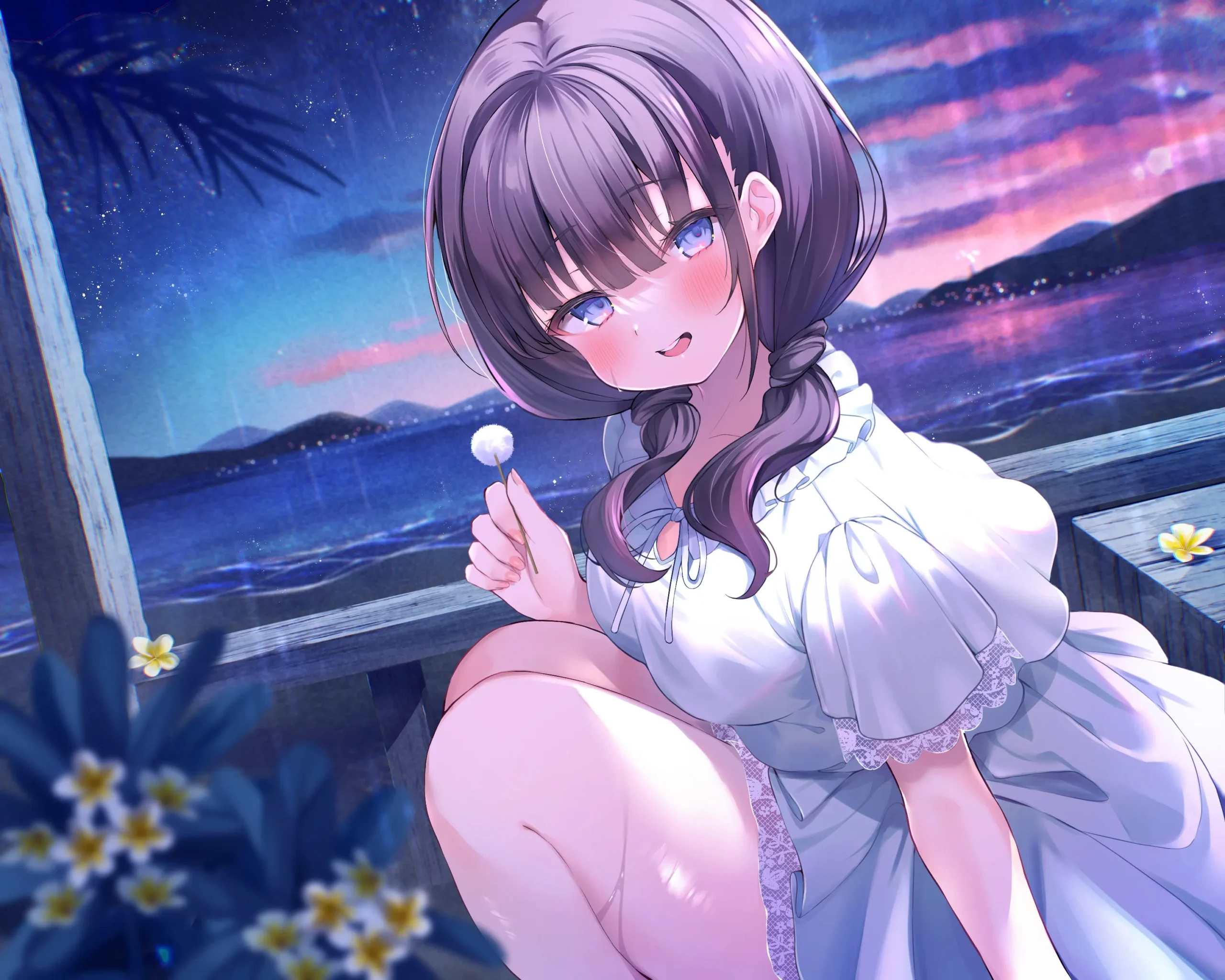 RJ01065860 【简体中文版】海姐妹・四女儿 与有点喜欢恶作剧的女高中生一起听著雨声悠闲度日ASMR【CV.伊藤彩沙】 (图5)