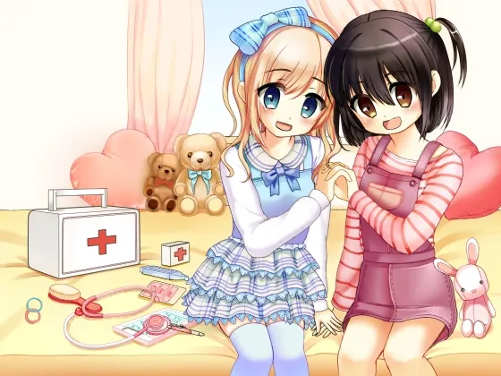 [RJ147029] 萝莉百合：少女二人的房间窥听（含陪睡音声） (图1)