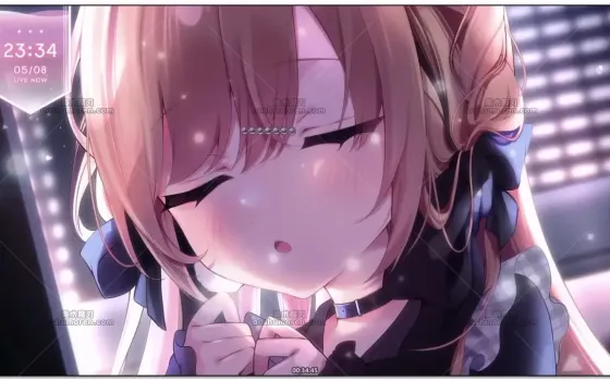 涼花みなせ：一小时无声音耳语·轻吻音效 (2026.05.08)