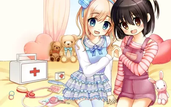 [RJ147029] 萝莉百合：少女二人的房间窥听（含陪睡音声）