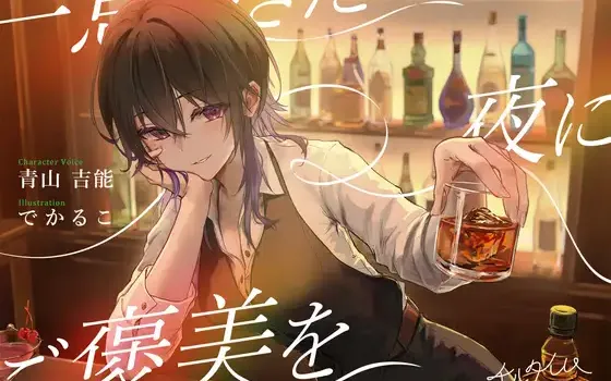 RJ01426858 【シェイク/氷を切る音/耳かき】チルタイム〜一息つきたい夜にご褒美を〜【cv.青山吉能】