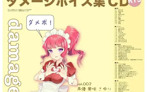 RJ084165 damebo!ダメージボイス素材集002美咲さゆり編